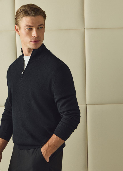 Джемпер из шерсти мериноса Черный 4999₽