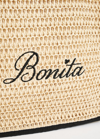 Сумка из рафии для девочек