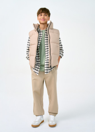 Утеплённый жилет для мальчиков