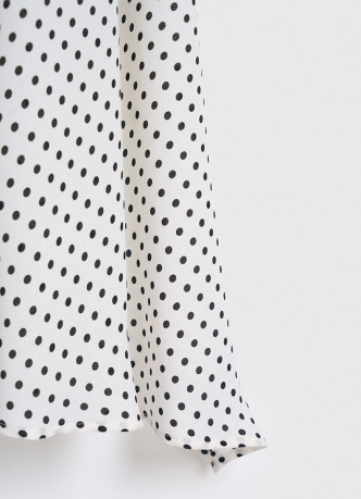 Шифоновое принтованное платье