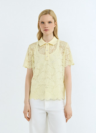 Поло из кружева