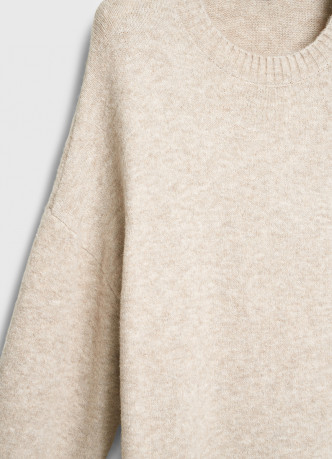 Платье-свитер с содержанием шерсти