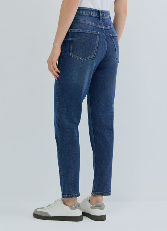 Джинсы Mom с высокой посадкой