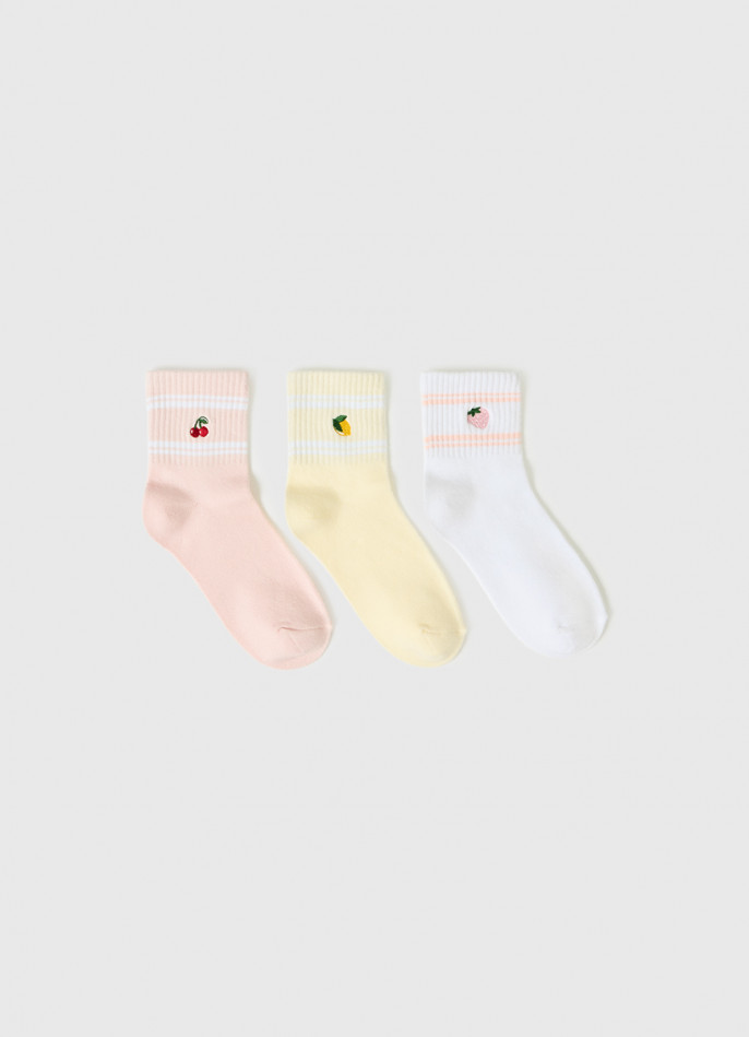 Носки для девочек, 3 пары