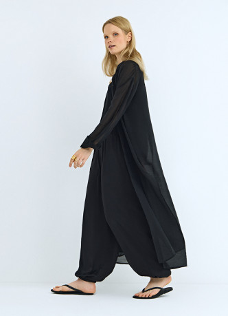 Длинная рубашка из лиоцелла