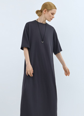 Платье-футболка из вискозы