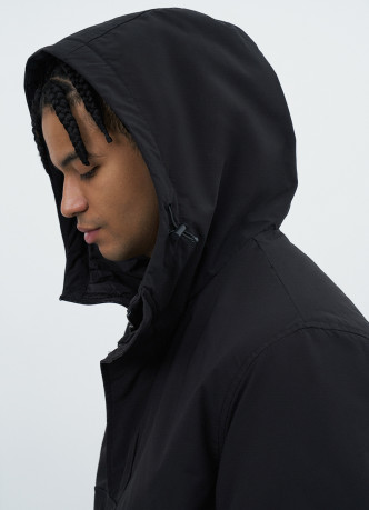 Куртка-анорак с капюшоном