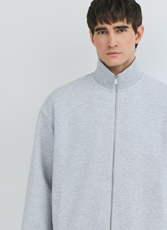 Куртка с воротником-стойкой