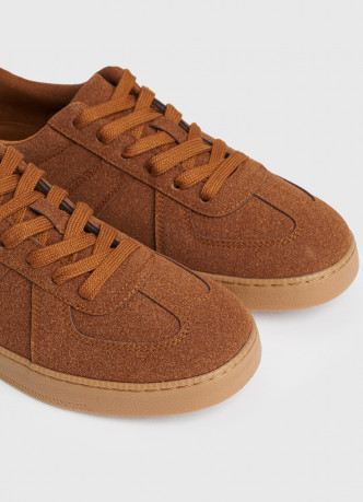 Кеды из искусственной замши