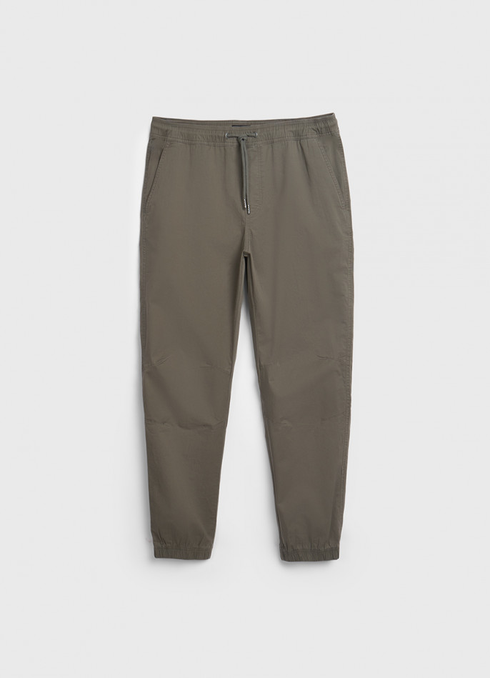 Джоггеры из тонкого твила