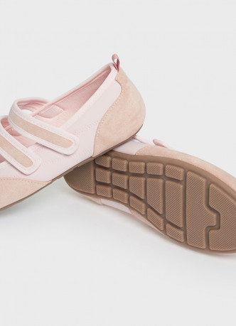 Балетки из искусственной замши для девочек