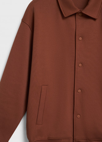 Куртка с воротником поло