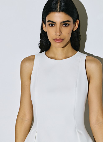 Топ с баской