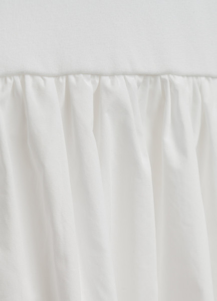 Хлопковое платье миди, Белый O`Stin LR46AIO02-01, размер 48 - фото 9