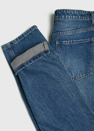 Джинсы Mom с высокой посадкой