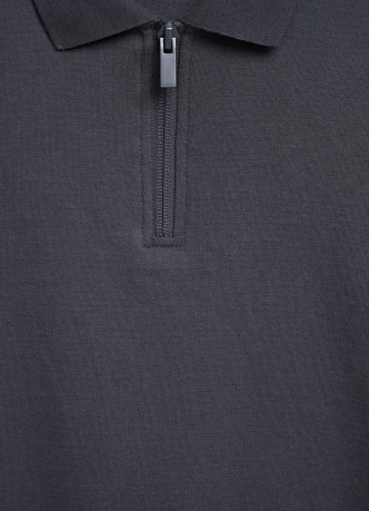 Поло с воротником на молнии для мальчиков