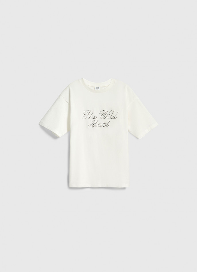 Футболка с аппликацией для девочек