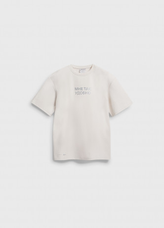 Футболка с принтом O'STIN x Яндекс Пэй