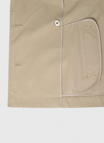 Укороченная куртка-тренч