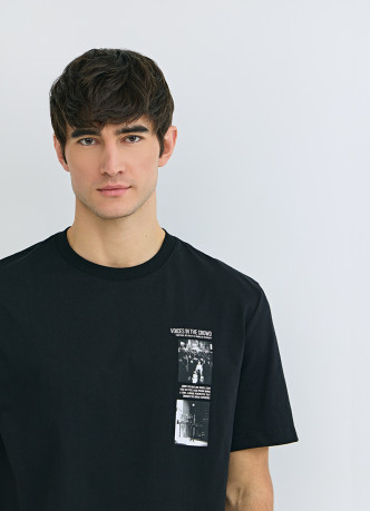 Футболка с принтом