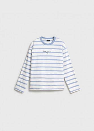 Лонгслив в полоску