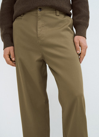 Брюки из твила