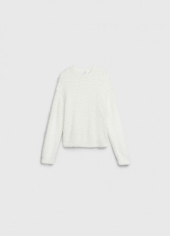 Пушистый джемпер для девочек