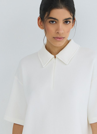 Поло на молнии