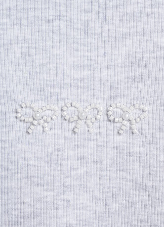 Лонгслив в рубчик для девочек