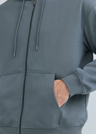 Толстовка на молнии с капюшоном