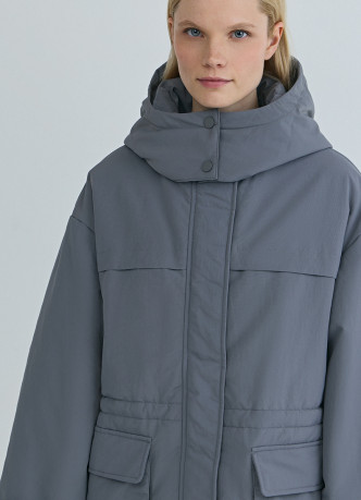 Куртка-парка с капюшоном