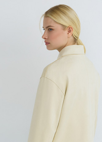 Куртка из искусственной замши