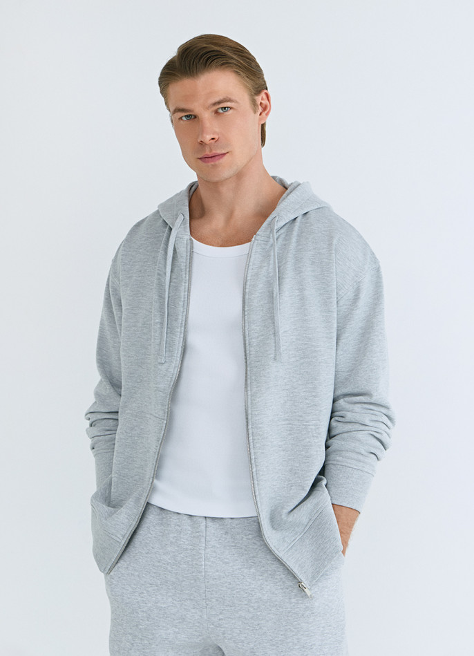 Базовая толстовка на молнии