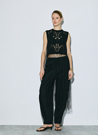 Брюки О-силуэта