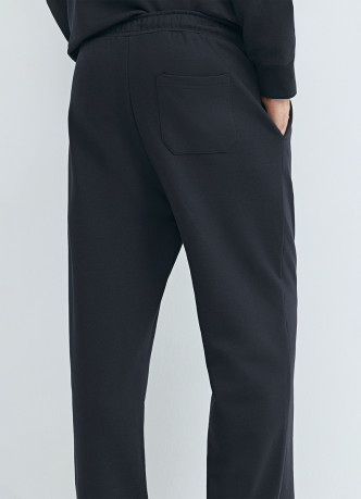 Трикотажные прямые брюки