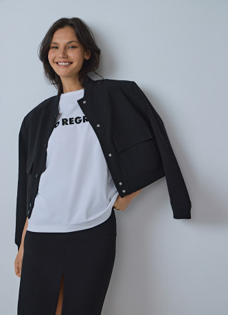 Футболка с принтом