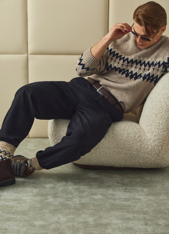 Чиносы из фланели