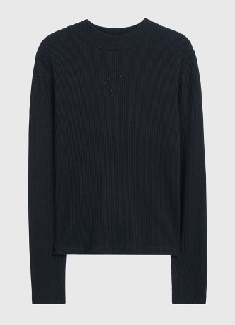 Лонгслив прилегающий для девочек