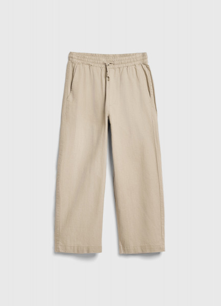 Брюки изо льна для мальчиков, Бежевый