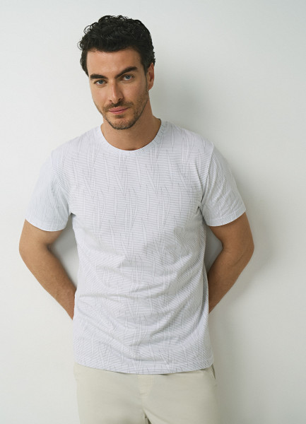 

Футболка с принтом, Белый