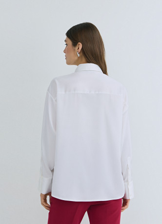 Блузка из сатина