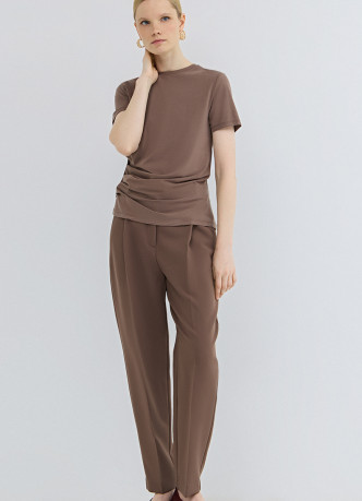 Брюки с ремнём