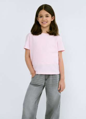 Футболка с принтом для девочек