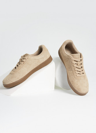 Кеды из натуральной замши