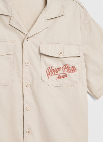 Рубашка с коротким рукавом для мальчиков