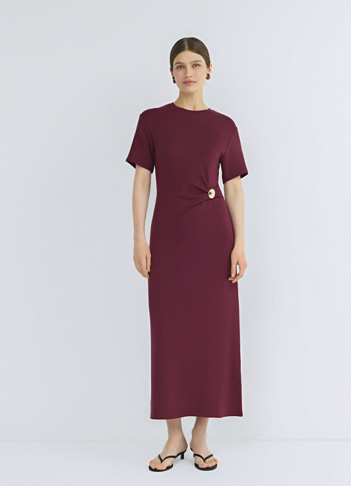 Платье-футболка с декором