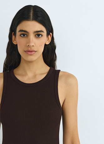 Платье-майка из трикотажа