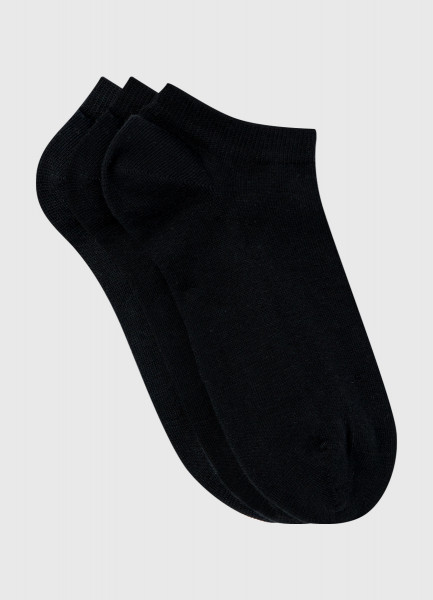 Базовые короткие носки, Черный