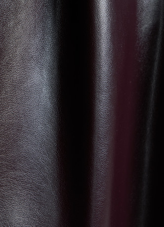 Брюки О-силуэта из искусственной кожи