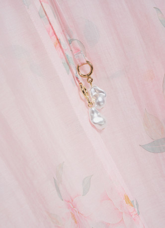 Блузка из тенселя с завязками